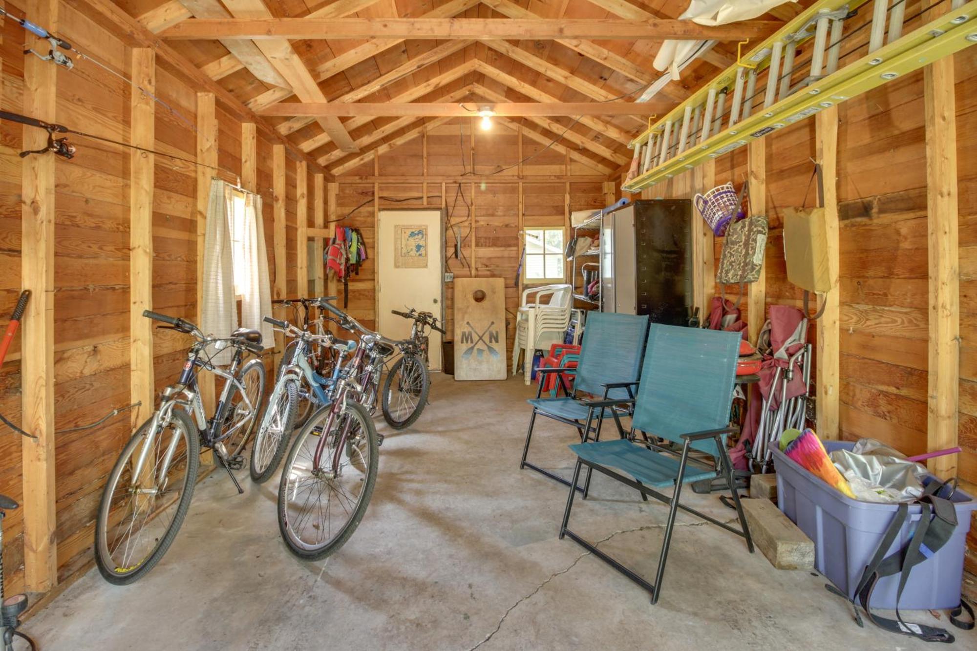 Pequot Lakes Cabin Retreat With Dock And 5 Bikes! 外观 照片